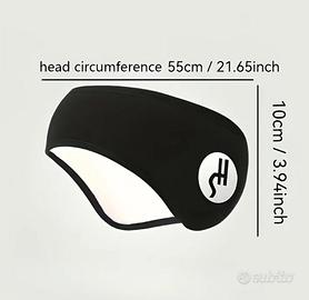 Fascia Notturna Mascherina per Dormire Colore Nero