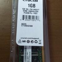 Kit Sodimm DDR400 1Gb + Dimm DDR400 PC3200 per PC