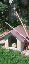 Cuccia per cani in cemento