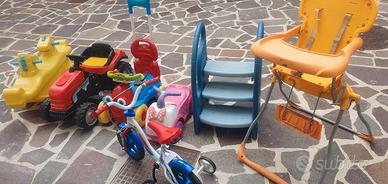 svuoto cantina scala bicicletta ecc  