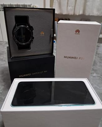 Huawei P30 128 GB + Huawei GT 46mm