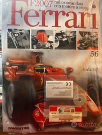 Ferrari F2007 DeAgostini busta montaggio n.56