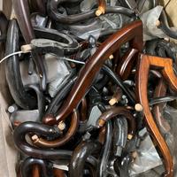 Manici in legno vassoi/tazze