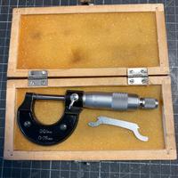 Micrometro per esterni 0:25mm