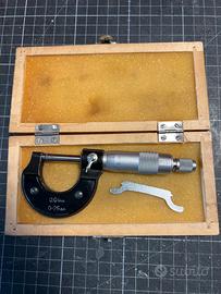 Micrometro per esterni 0:25mm