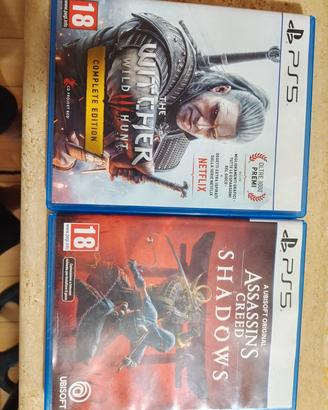 the witcher 3 + assassin creed shadows