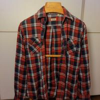 Camicia a quadri rossa