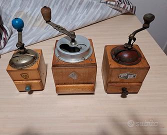 Set di 3 macinini da caffè