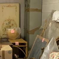 ARMADIETTO VINTAGE IN FERRO STILE INDUSTRIALE