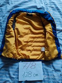 piumino senza maniche 128 cm