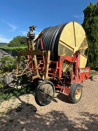 rotolone irrigatore turbocipa 100 con pompa e tubi