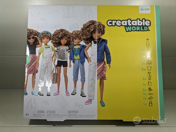 Bambola Creatable World Mattel Kit  DC-220 GGG56