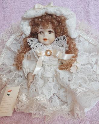 Bambola d'artista in “bisquit di porcellana”