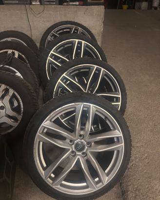 Cerchi originali audi tts 19 con invernali