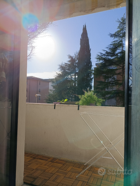 STANZA SINGOLA con balcone privato single roompisa