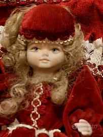 Bambola da collezione ceramica