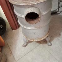 stufa modello parigina in ghisa anni 20/30