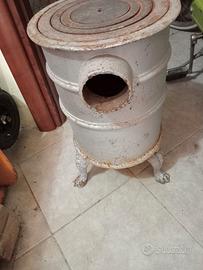 stufa modello parigina in ghisa anni 20/30