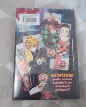 Demon slayer manga 1-6(cofanetto)+10 e 13 variant