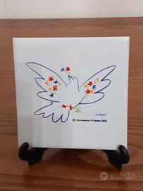 Mattonella commemorativa Picasso