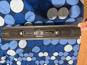 Annuncio: Amplificatore Finale Samson Servo 300