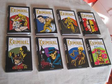 Rari ed avvincenti fumetti Kriminal da collezione.