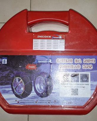 Catene da neve 7mm nuove e mai utilizzate