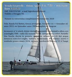 Barca a vela Sciarrelli Sport 25