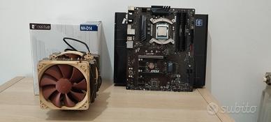 Cpu i5 9600k+scheda madre z370+16gb ram+ Noctua