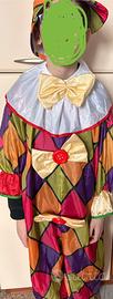 Costume Clown per bimbo di 10 anni