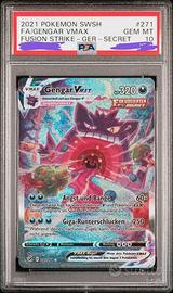 Gengar vmax alternative art psa 10