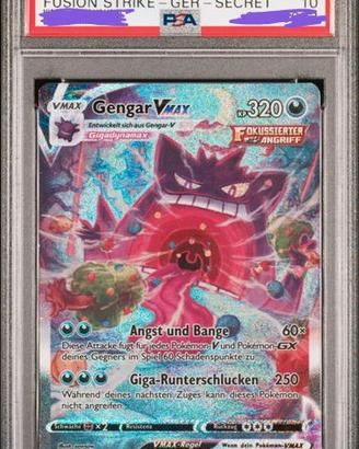 Gengar vmax alternative art psa 10
