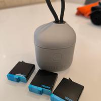 caricabatterie impermeabile per GoPro Hero 5/6/7/8