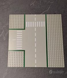 Base Stradale LEGO Originale 32x32 Incrocio a T