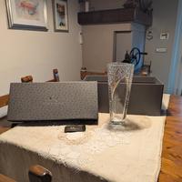 R Casa Reale vado in cristallo e argento