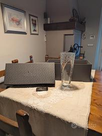 R Casa Reale vado in cristallo e argento