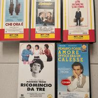 5 vhs Massimo Troisi