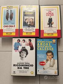 5 vhs Massimo Troisi