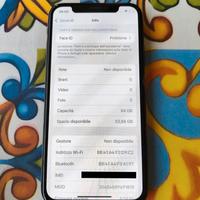 IPHONE X 64GB CON PROBLEMA FACE ID