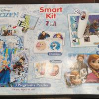 Gioco da tavolo Frozen Smart Kit 7 in 1 