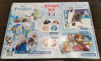 Gioco da tavolo Frozen Smart Kit 7 in 1 