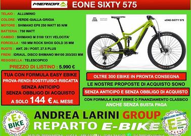 Ebike Merida Eone Sixty 575