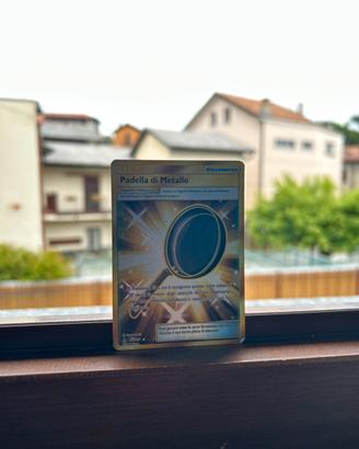 Carta Pokémon Padella di Metallo Rara Sole e Luna👇