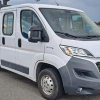 FIAT DUCATO DOPPIA CABINA 7 POSTI CASSONE FISSO