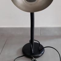 Lampada tavolo nera oro