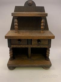 Casa delle bambole credenza in legno
