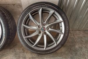 CERCHI ALFA ROMEO GIULIA 18' , DOPPIA MISURA 