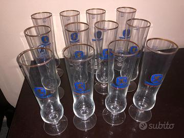 12 Bicchieri Birra Tedeschi Originali