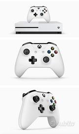 Xbox One - Xbox One S 1 TB, Bianco + volante