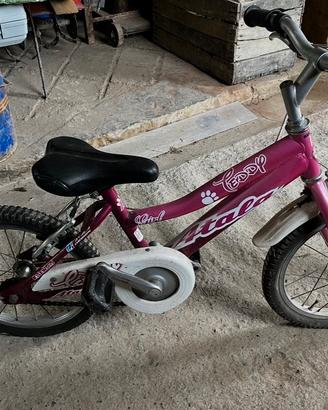 Bicicletta 16 Pollici Bambina